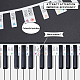 シリコン取り外し可能なピアノキーボードノートガイド(DIY-WH0292-81A)-4