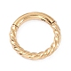 Twisted Ring Hoop Earrings for Girl Women(STAS-D453-01G-01)-1