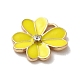 fleur pendentifs en émail d'alliage(ENAM-A007-04KCG-02)-2
