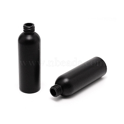 Plastic Plastic Empty Refillable, Column, Black, 3.9x12.4cm, Inner Diameter: 1.3cm, Capacity: 120ml(4.06fl. oz)(AJEW-WH0258-125)