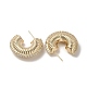 Brass Stud Earrings(KK-L208-85A-G)-2