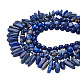 Kissitty 4 Strands 4 Style Natural Lapis Lazuli Beads Strands(G-KS0001-12)-2