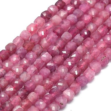 Cube Tourmaline Beads