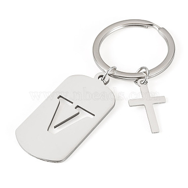 1Pc Stainless Steel Keychains(KEYC-TADJ0001-08V)-1