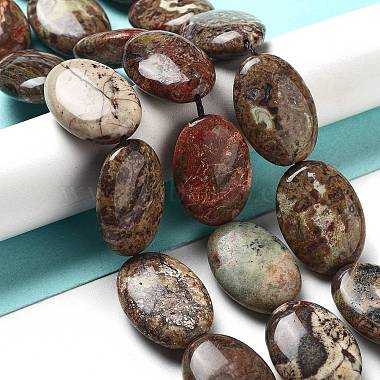 Natural Wealth Stone Beads Strands(G-P528-D02-01)-2