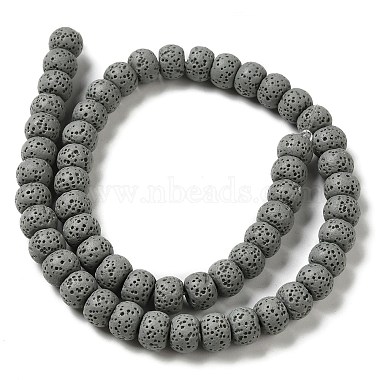 Natural Lava Rock Dyed Beads Strands(G-Z036-A01-M)-3