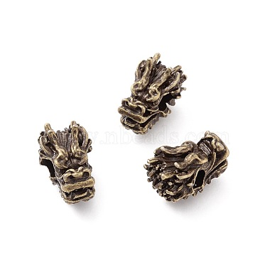 Perles en alliage de style tibétain(X-PALLOY-F257-03)-2