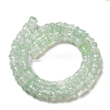 Transparent Crackle Glass Beads Strands(GLAA-D025-01C)-2