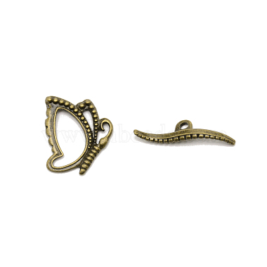 alliage de zinc fermoirs toggle(PALLOY-WH0085-95)-1
