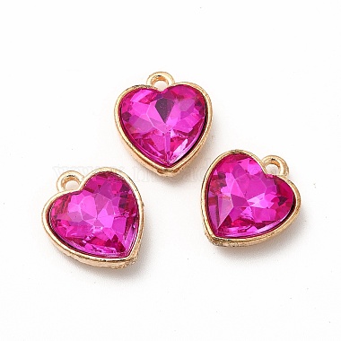 Faceted Glass Rhinestone Pendants(GLAA-I051-B20)-2