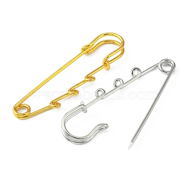 8Pcs 2 Colors Stainless Steel Safety Pins(STAS-YW0001-38)-3