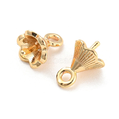 Rack Plating Brass Cup Pearl Peg Bails Pin Pendants(KK-P240-01)-3