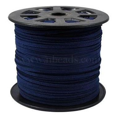 4mm DarkBlue Suede Thread & Cord