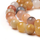 Chapelets de perles de jade naturel(G-L555-05-8mm)-2