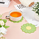 2Pcs PVC Coaster(AJEW-LP0006-81E)-1