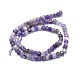 Natural Amethyst Beads Strands(G-F715-085)-2