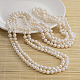 Natural Pearl Beads Necklace(NJEW-P126-A-10-01)-1