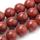 Natural Red Jasper Beads Strands(G-S259-29-8mm)-1