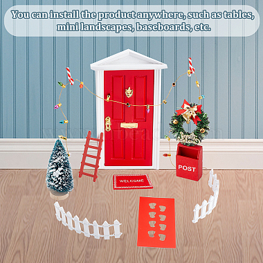 Christmas Theme Mini Display Decoration Kit(AJEW-WH0291-33)-7