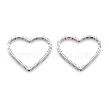 Stainless Steel Color Heart 304 Stainless Steel Linking Rings
