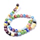 Round Handmade Millefiori Glass Beads Strands(LK-R004-82)-2