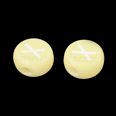 Opaque Acrylic Beads(MACR-S273-11D)-2