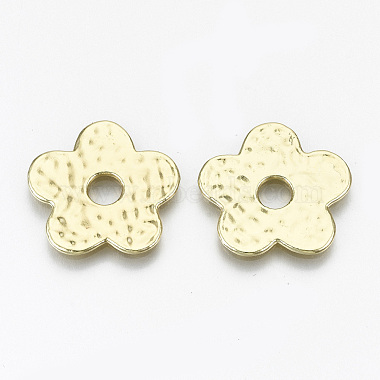 Rack Plating Hammered Alloy Spacer Beads(PALLOY-T077-36-NR)-2