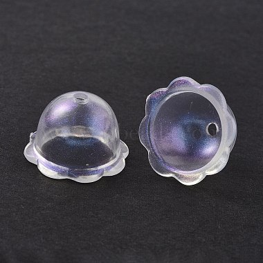 Transparent Acrylic Bead Caps(X-OACR-P007-46)-4