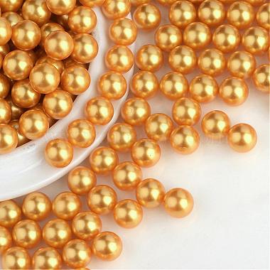 2mm Goldenrod Round Acrylic Beads