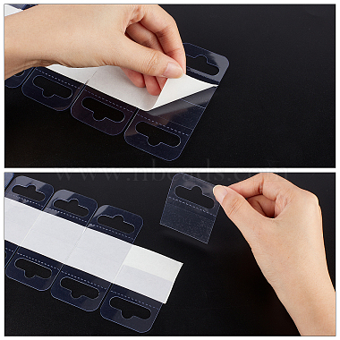 200 Pcs 2 Styles Transparent Self Adhesive Hang Tabs(AJEW-NB0002-24)-3