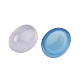 Natural Blue Agate Cabochons(G-G350-06B)-2