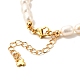 Vintage Natural Pearl Beaded Necklace for Birthday Mother's Day Gift(NJEW-JN03680)-5