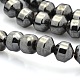 Magnetic Synthetic Hematite Beads Strands(G-P061-26)-1