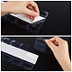200 Pcs 2 Styles Transparent Self Adhesive Hang Tabs(AJEW-NB0002-24)-3
