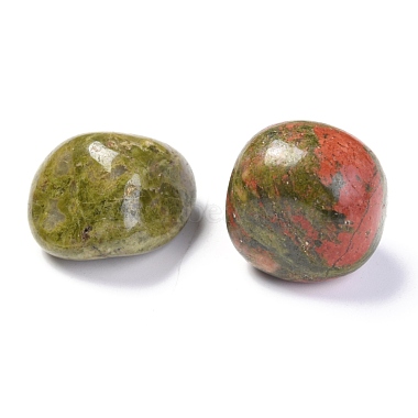 Natural Unakite Beads(G-M368-09A)-2