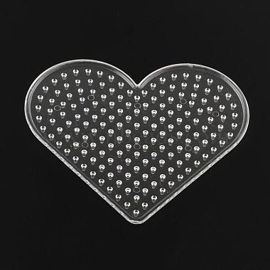 Heart ABC Plastic Pegboards used for 5x5mm DIY Fuse Beads(DIY-Q009-14)-2