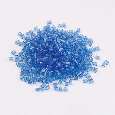 11/0 Two Cut Round Hole Glass Seed Beads(SEED-G006-2mm-03B)-2