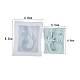 Embossed Art DIY Food Grade Silicone Statue Fondant Mold(PW-WG92243-03)-1