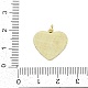 Brass Pave Synthetic Opal Heart Pendants(KK-I723-20G)-3