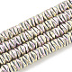 Electroplate Non-magnetic Synthetic Hematite Beads Strands(G-N0322-01C)-1