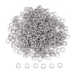 Stainless Steel Color Ring Stainless Steel Open Jump Rings(STAS-E011-5x0.7mm)
