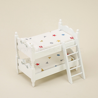 Деревянная детская двухъярусная кровать(PW-WG88645-01)-5