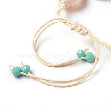 Adjustable Braided Bead Bracelets(BJEW-JB05310-M)-4