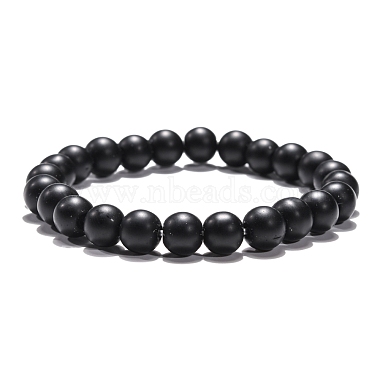 Black Gemstone Bracelets