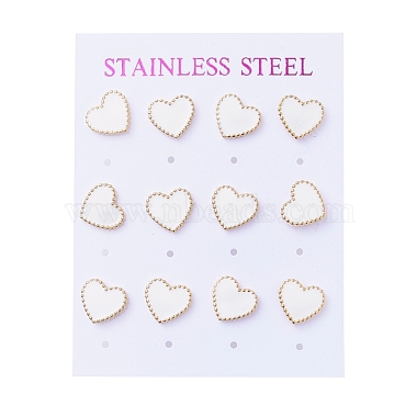 304 Stainless Steel Stud Earrings(EJEW-I235-04G-C)-3