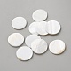 Natural Shell Disc Cabochons(DIY-WH0888-873)-1
