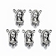 Tibetan Style Alloy Chandelier Component Links(TIBEP-S319-123AS-RS)-1