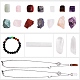 DIY Chakra Gemstone Bracelet Necklace Making Kit(DIY-SZ0008-04)-2