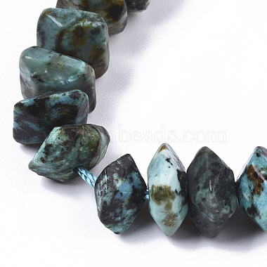 Natural African Turquoise(Jasper) Beads Strands(G-R462-16)-3