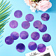 50Pcs Dyed Natural Shell Connector Charms(SHEL-TA0001-18D)-5